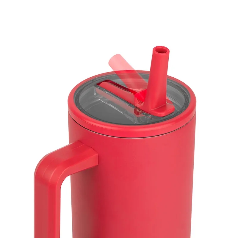 Hydravault FlipStraw Tumbler with Handle 40 oz. 19