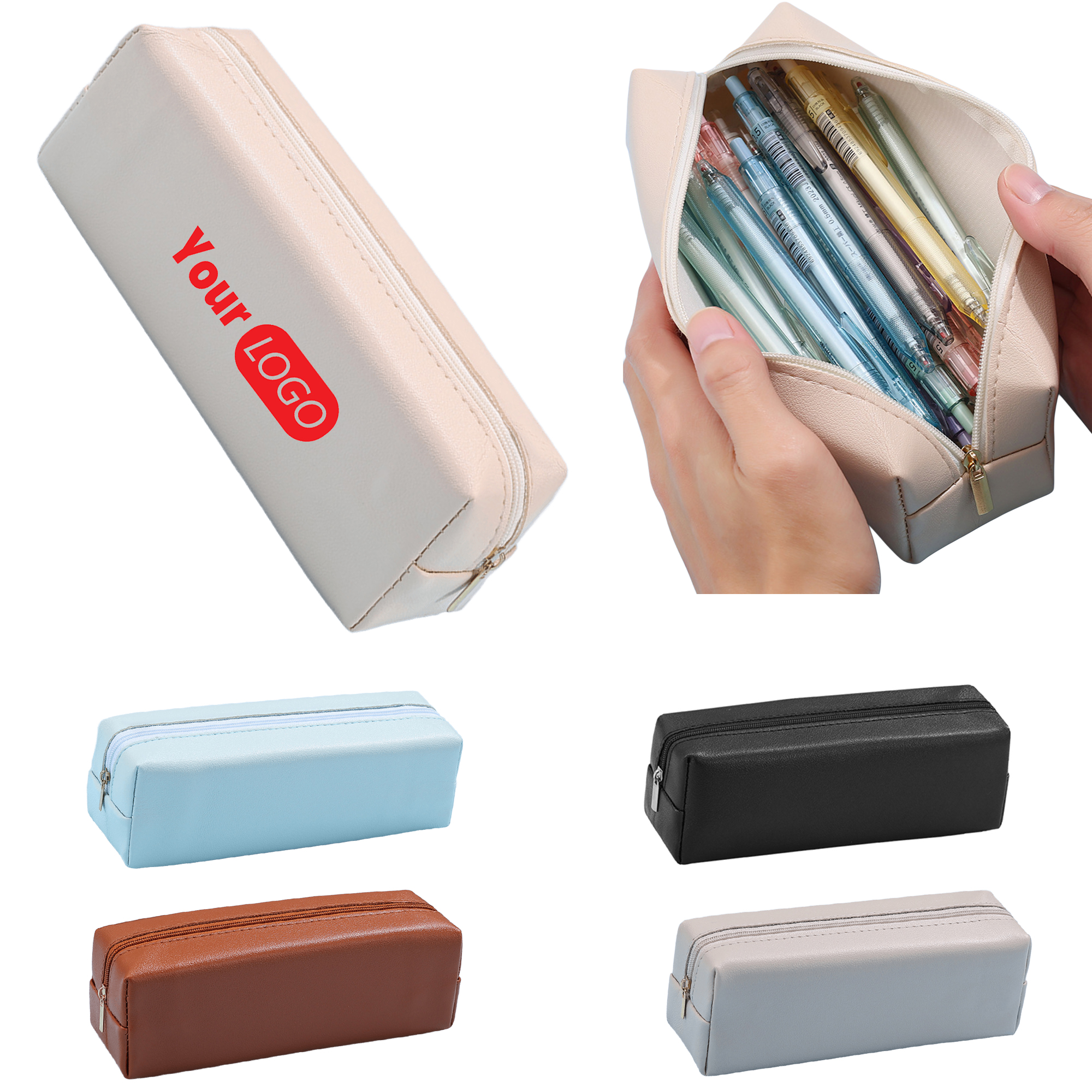 Big Capacity Pencil Case Pen Pouch Holder Bag MOQ 50 2
