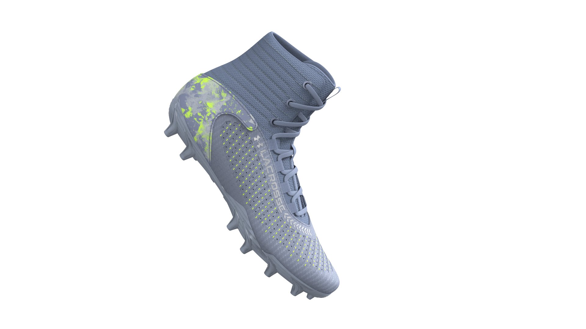 UA Highlight 2 MC Jr. Kids' Lacrosse Cleats 4