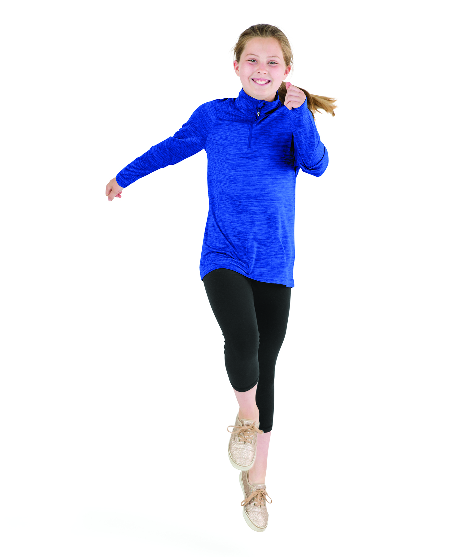 Youth Space Dye Performance Pullover 56
