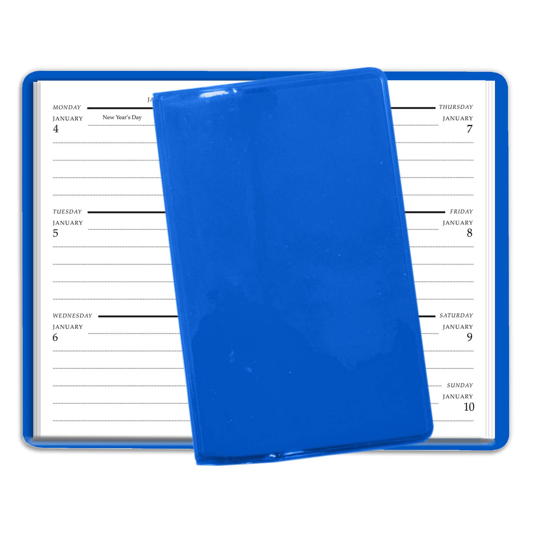 Translucent Vinyl Weekly Pocket Planner 3