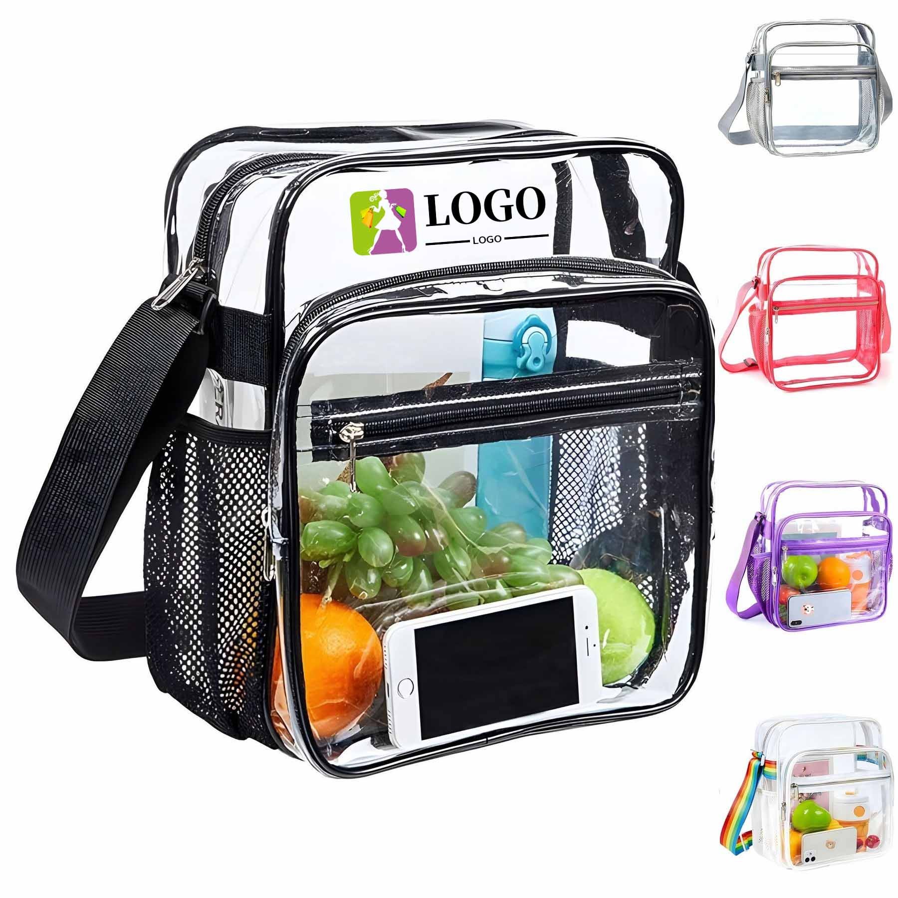 Stadium Approved Clear Crossbody Messenger Shoulder Bag