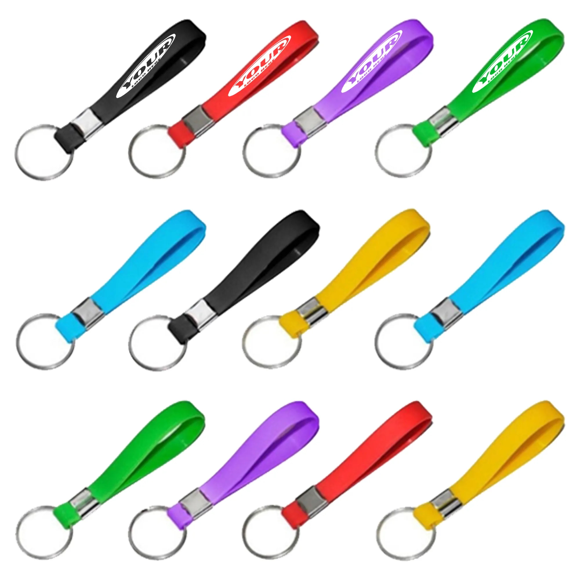 Silicone Wristband Keychain 2
