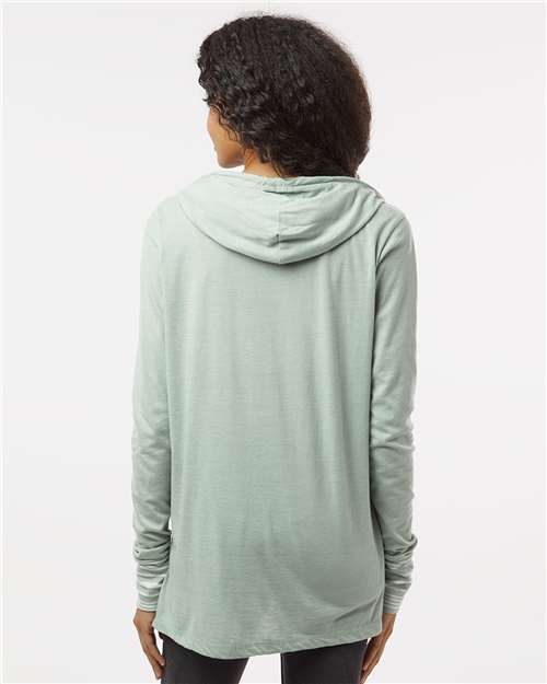 Women's Heathered Jersey Hooded Tunic - W19439 30