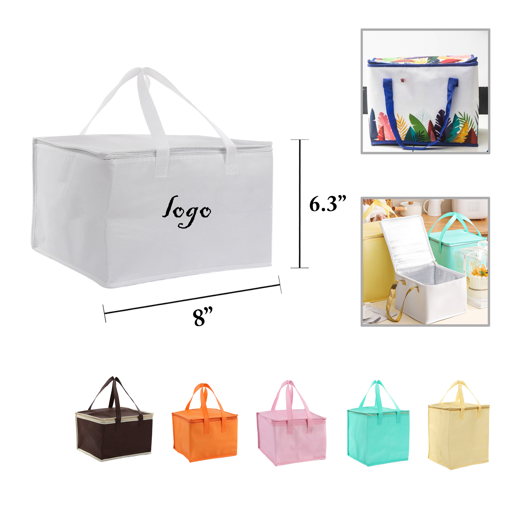 MOQ50 Waterproof Insulated Non-Woven Outdoor Bag 7