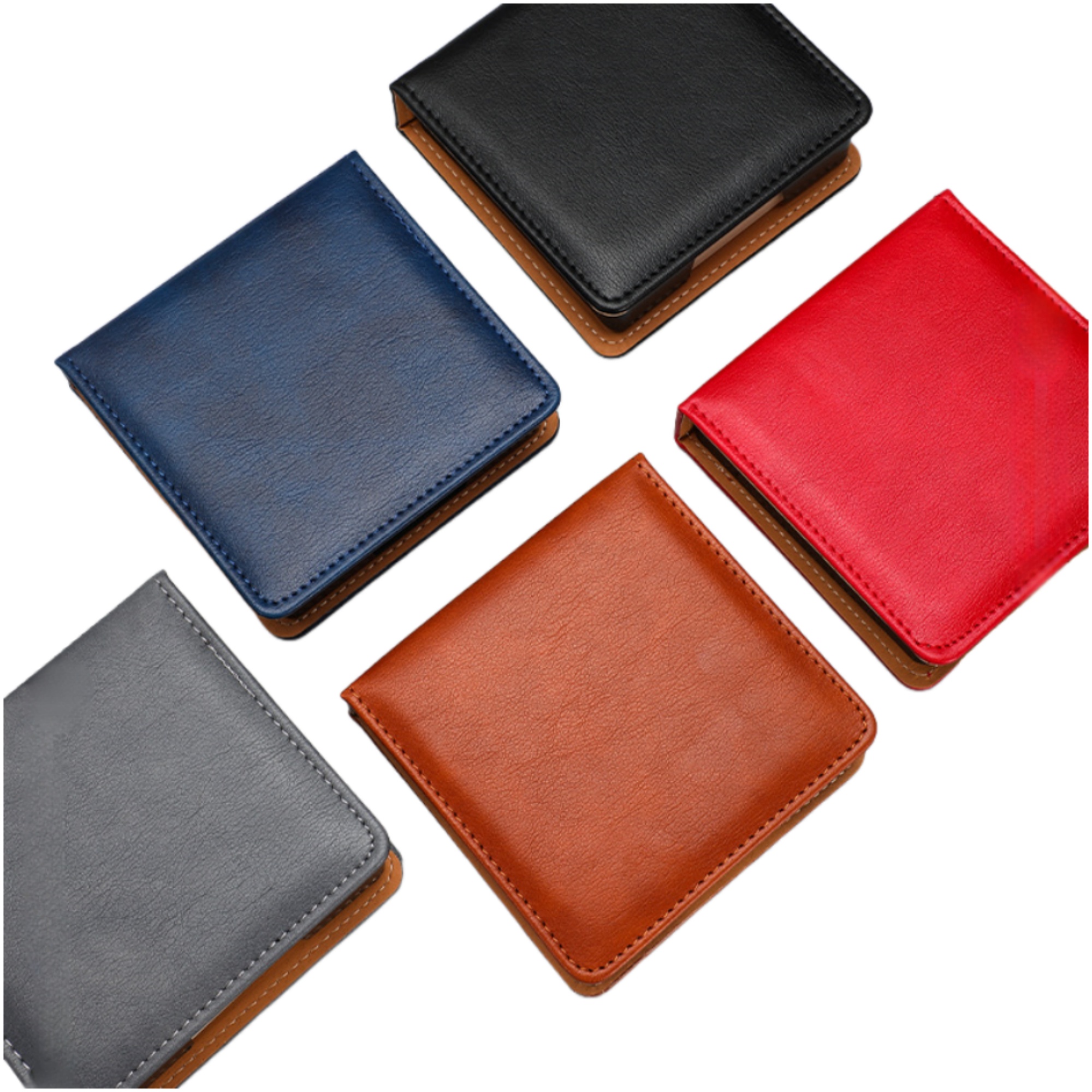 Portable Sticky Note with PU Leather Dispenser 4