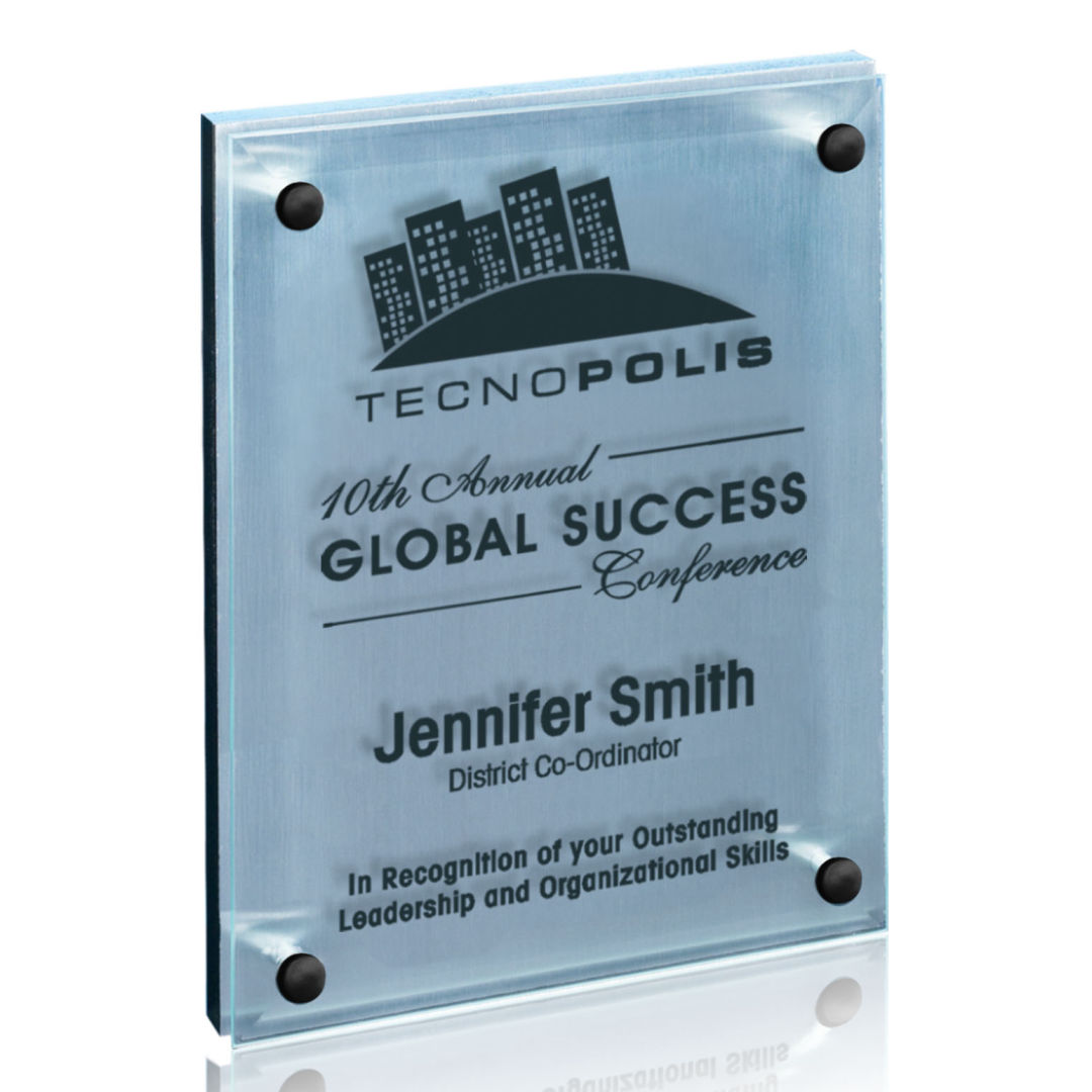 Kingston Plaque - Metallic Silver 2