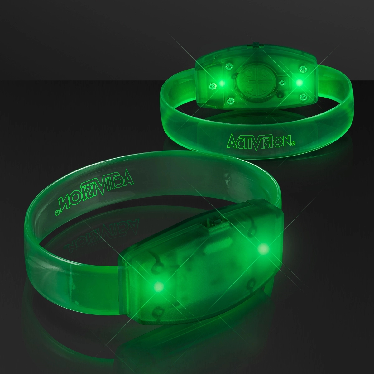 LASER ENGRAVED - Galaxy Glow LED Band Bracelets 16