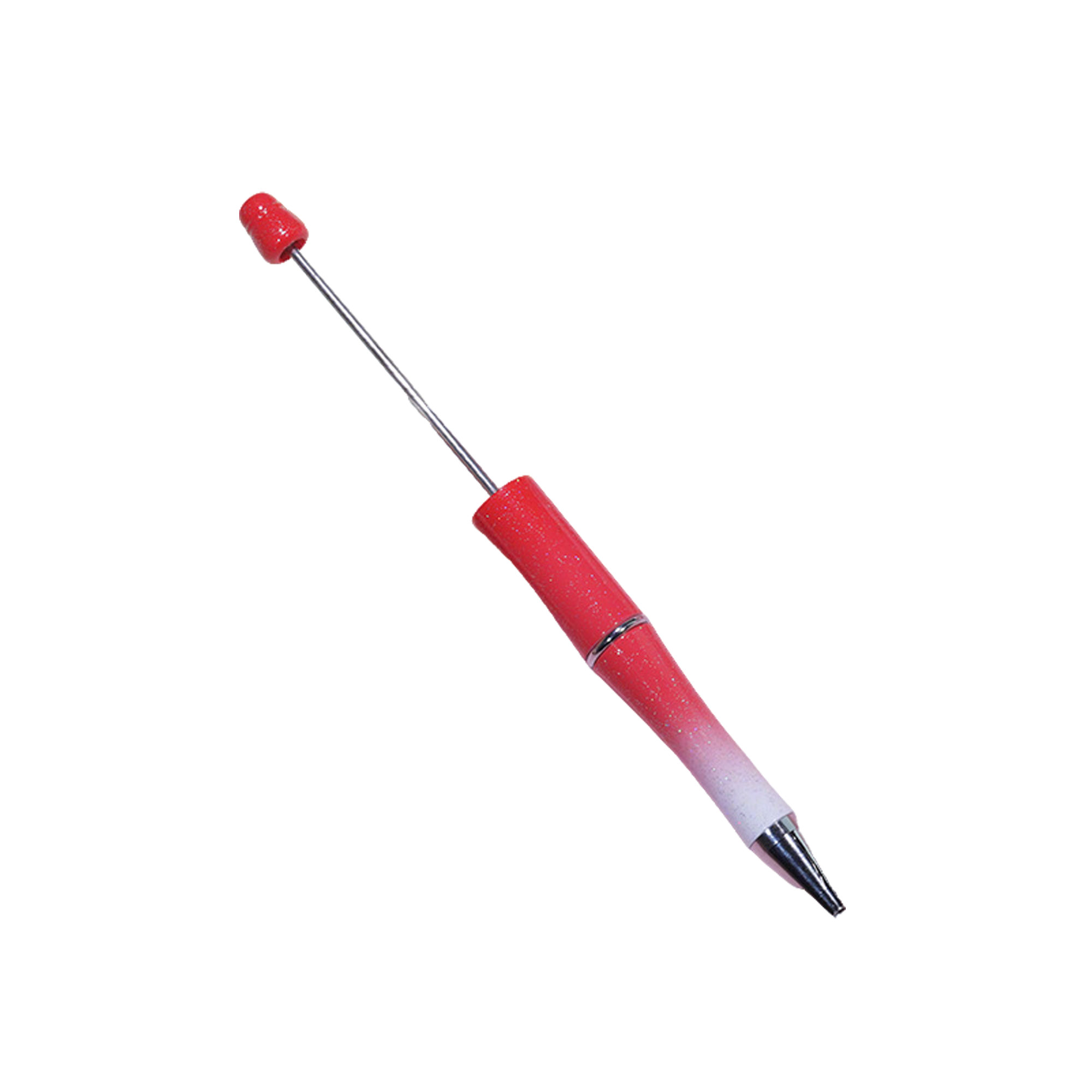 Plastic Metal Creative Ballpoint Pen For Do It Yourself Bead Attachment 29