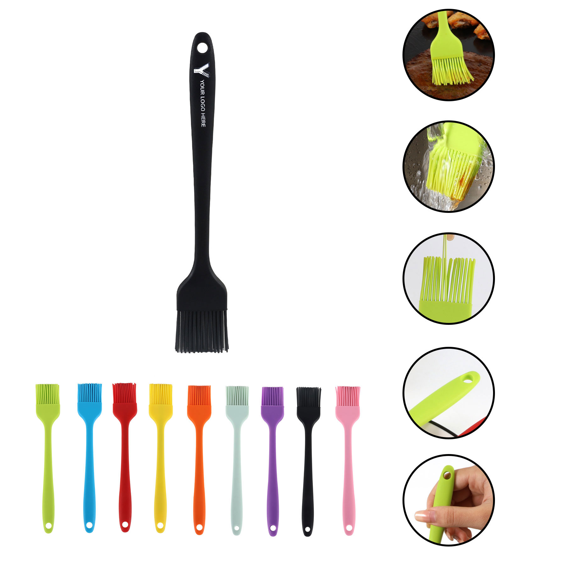 Kitchen Silicone Food Basting Brush 2