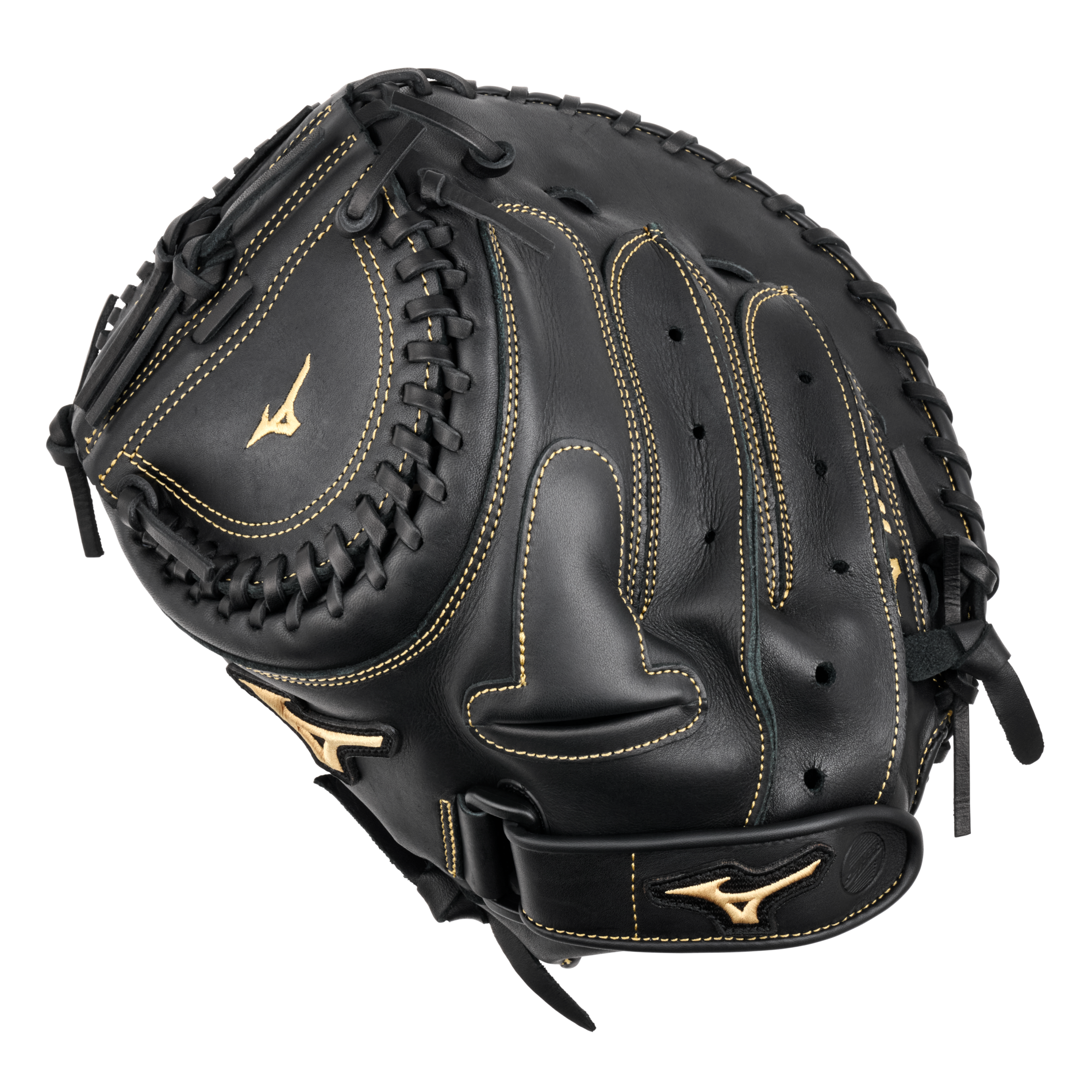 MVP Prime Fastpitch Softball Catcher's Mitt 34", BioSoft Leather, Center Pocket Design 1