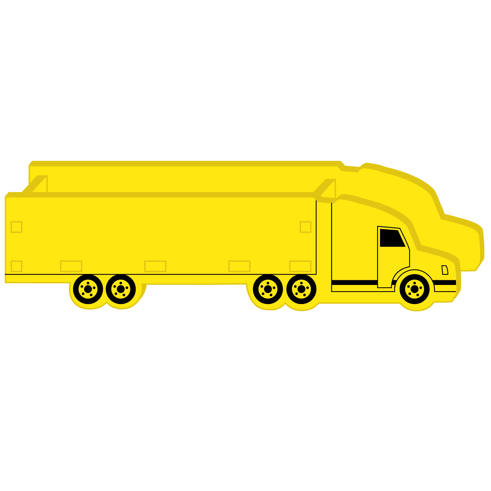 Semi Truck Desktop Caddy 3