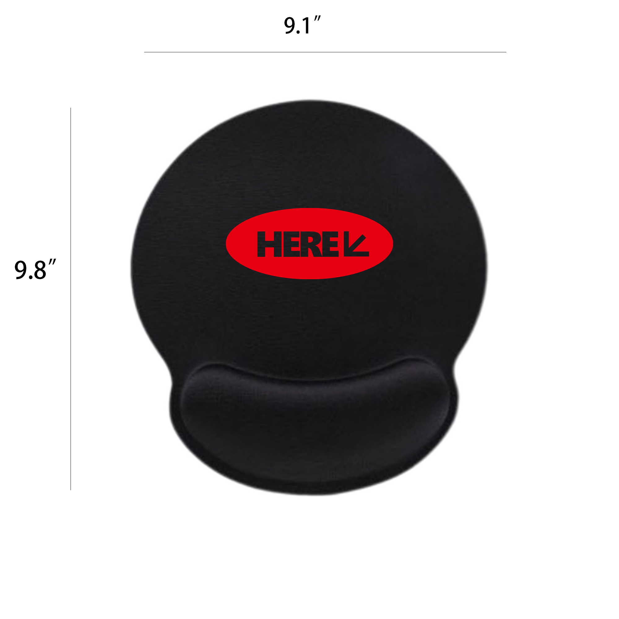 Rubber Wrist Mouse Pad 3