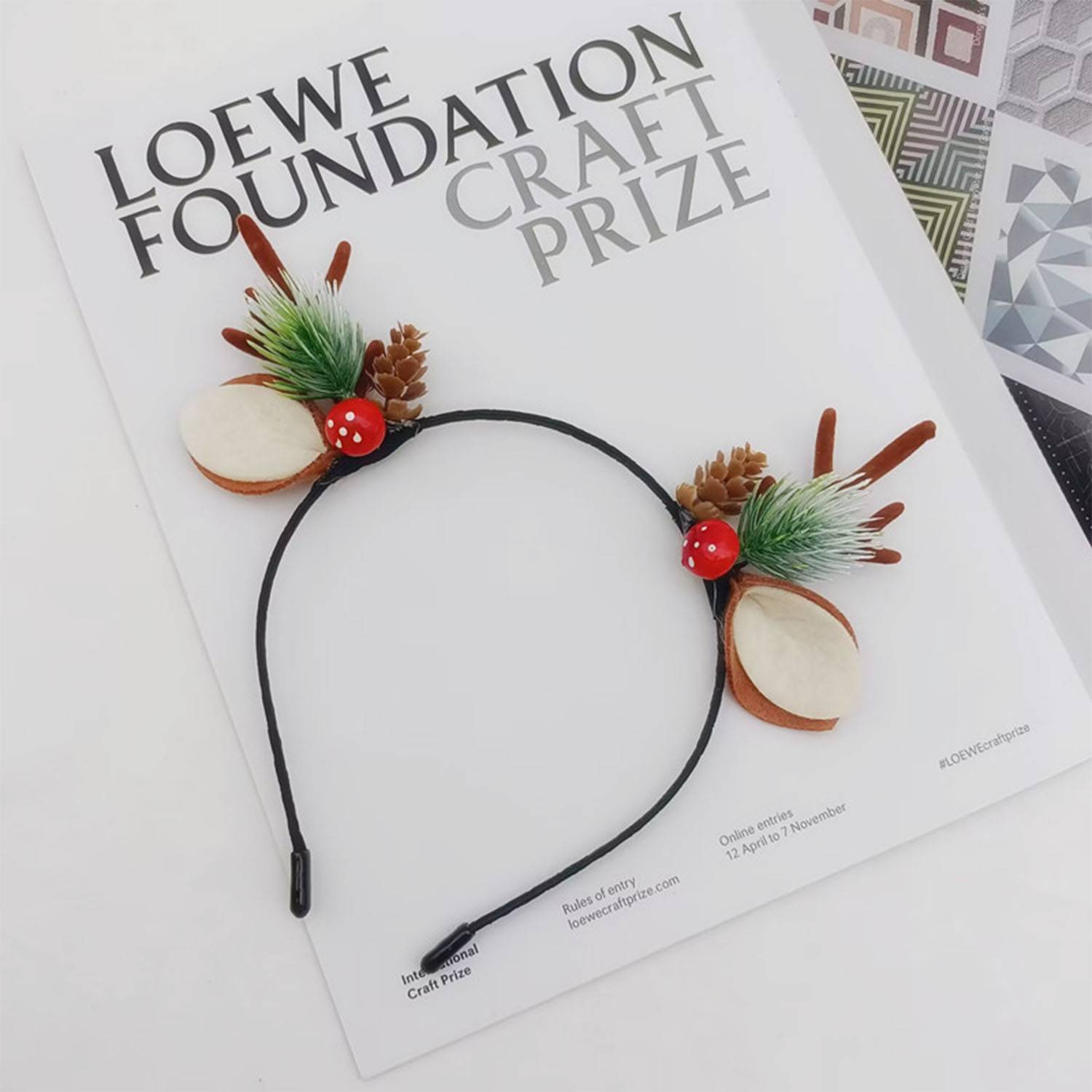 New Forest Deer Christmas Headband 6