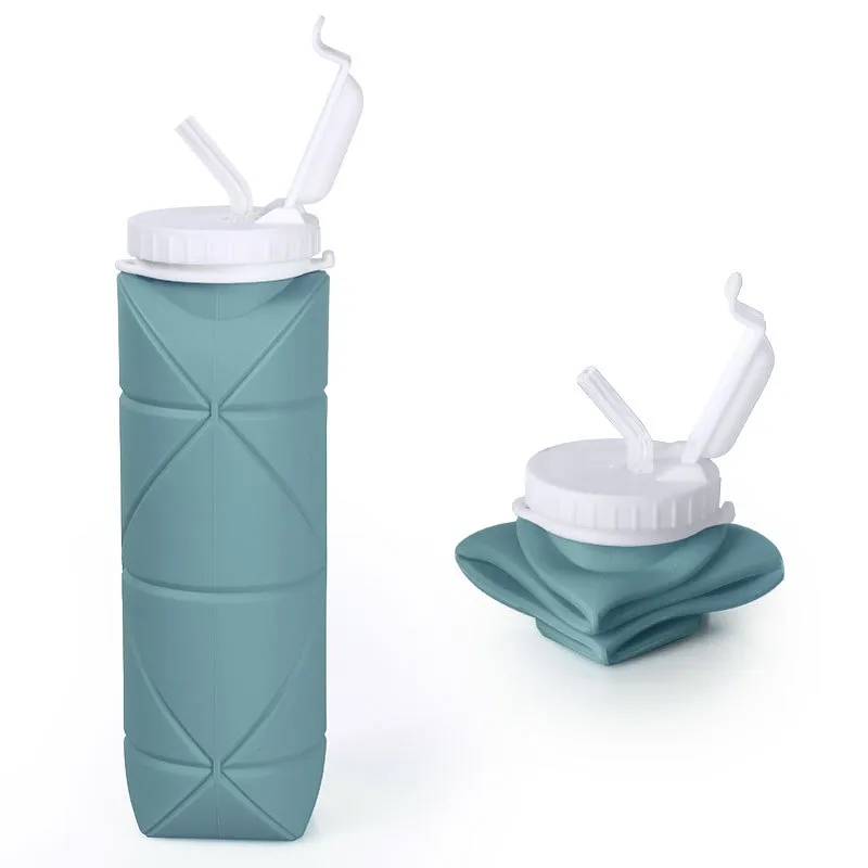 600ML Foldable Silicone Water Cup 22