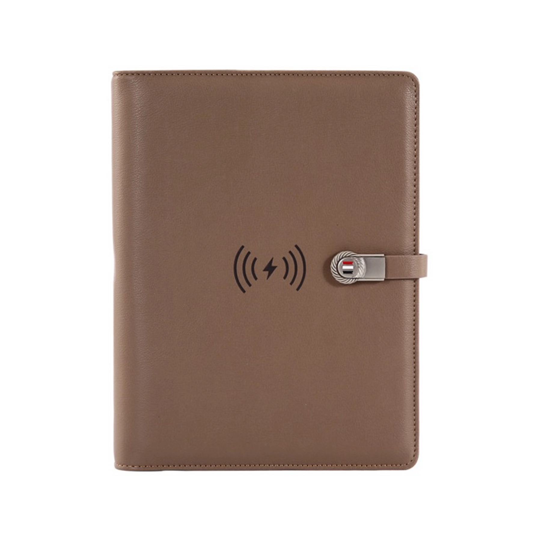 8000 mAh Power Bank A5 Notebook with Wireless Charger 8