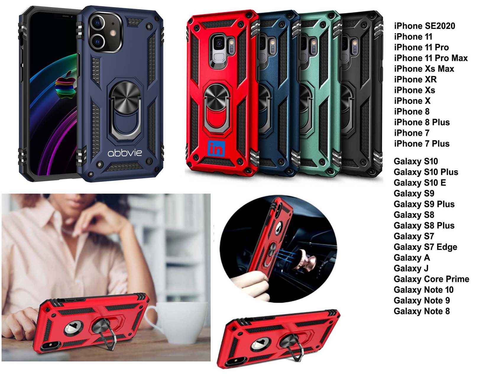 iBank ® Metal Ring Holder Kickstand Case for iPhone 17, 17 Pro, 17 Pro Max