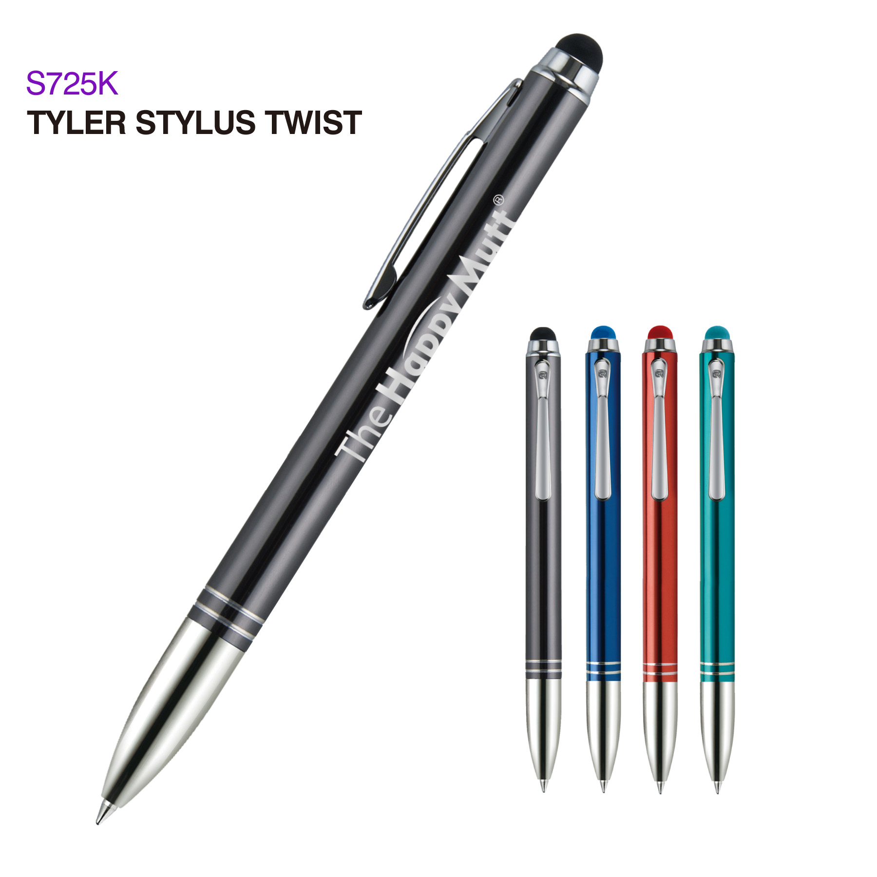 Tyler Stylus Twist Pen