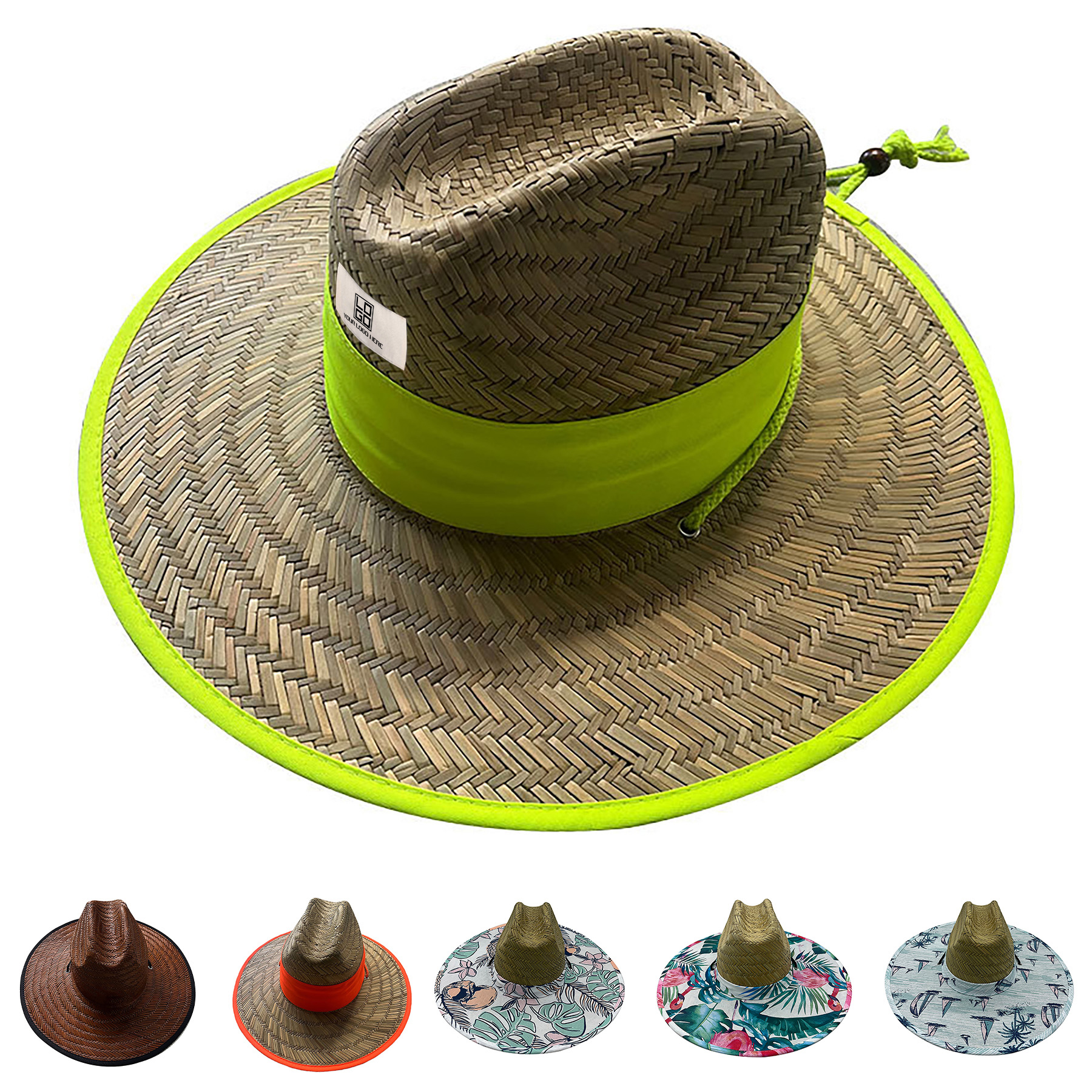 Straw Men's Sun Hat 2