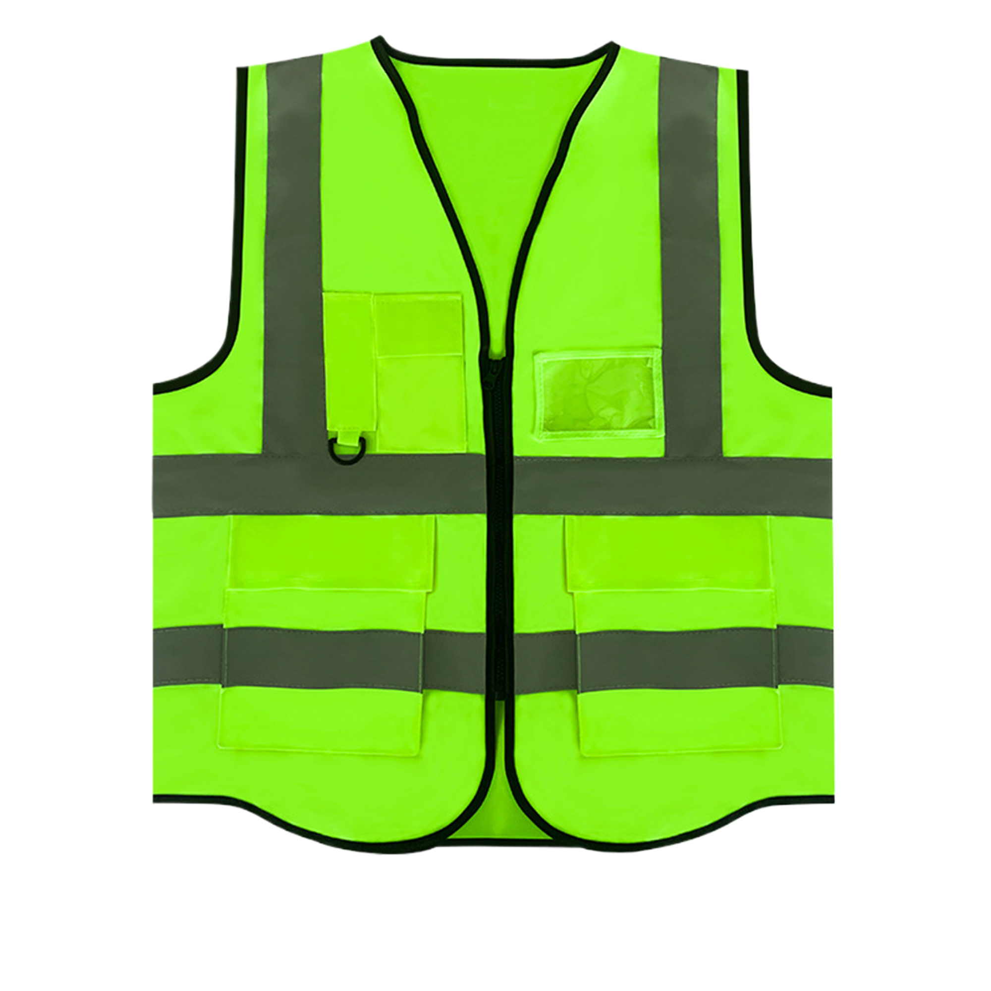 Reflective Multi-Pocket Safety Vest 8