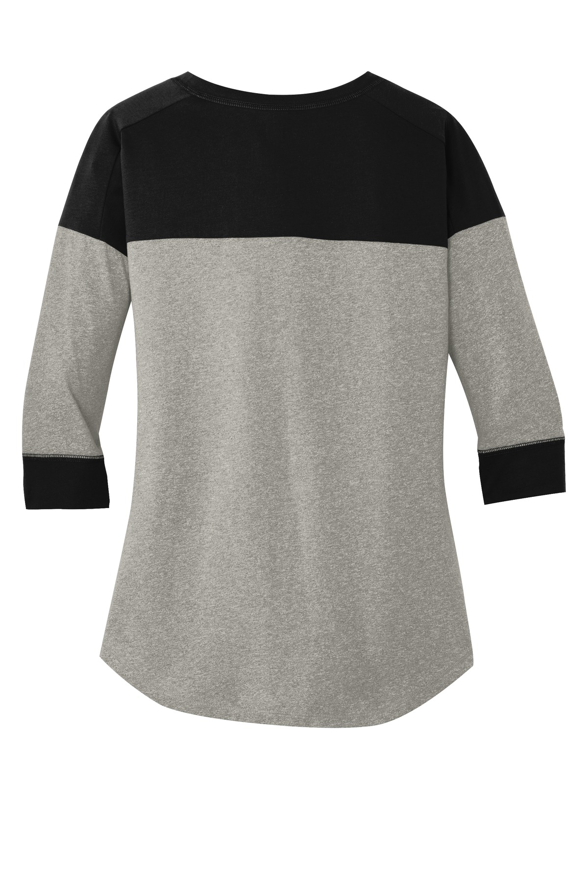 New Era Women's Heritage Blend 3/4-Sleeve Baseball Raglan Tee. LNEA104 13