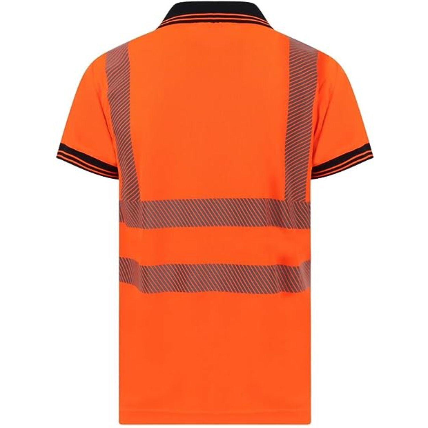 Odor Reducing Segmented Class 2 rPET Safety Polo Shirt 2