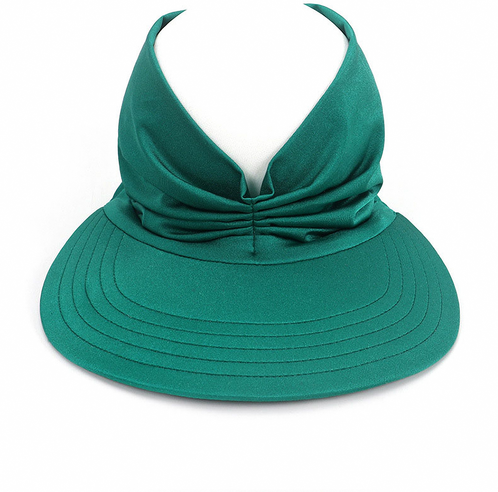 Women's UV Protection Elastic Sun Visor Hat 3