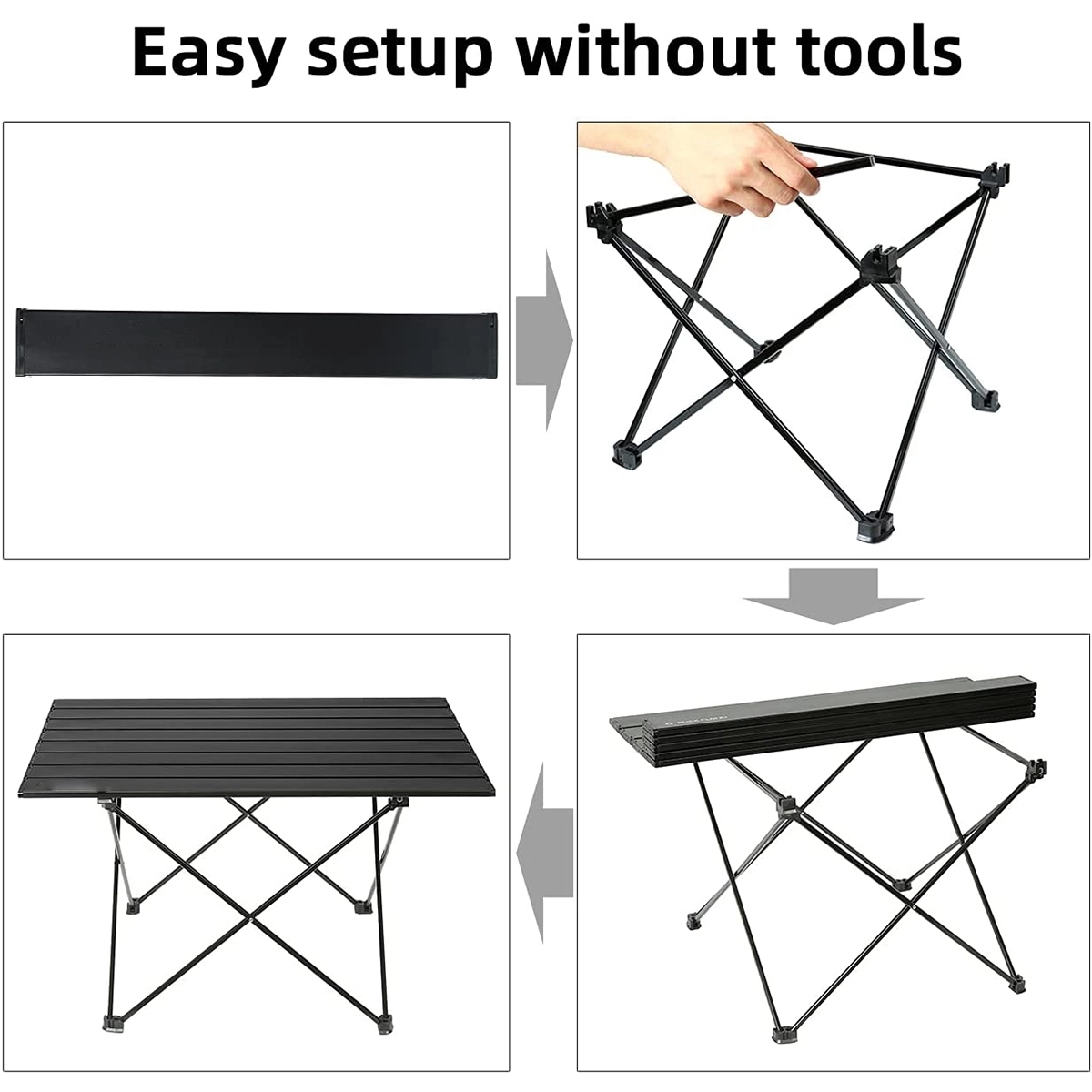 Portable Aluminum Camping Table 2