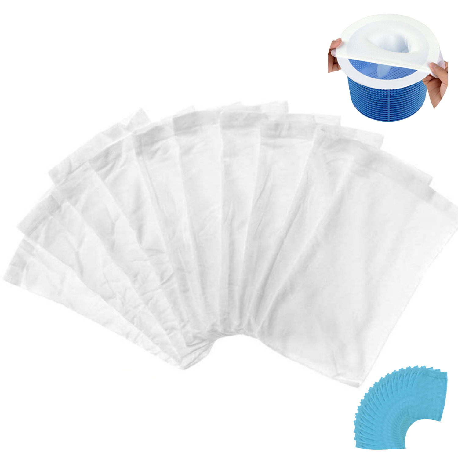 Nylon Fine Mesh Pool Skimmer Socks 7