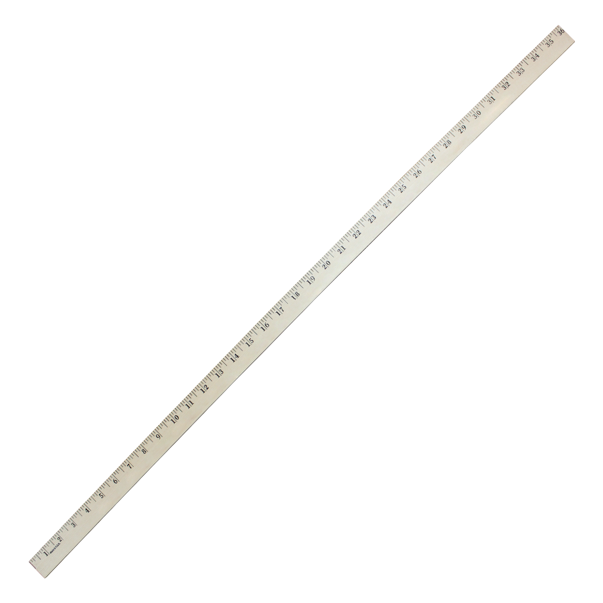 Heavy-Duty Yardsticks - Clear Lacquer Finish, promotional tool with logo imprint 4