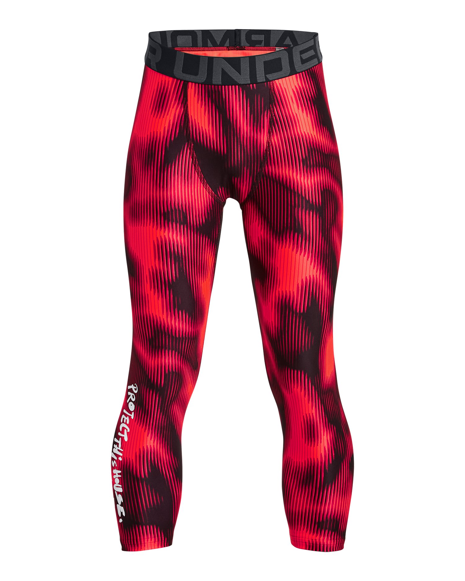 Boys' HeatGear Printed  Leggings  2