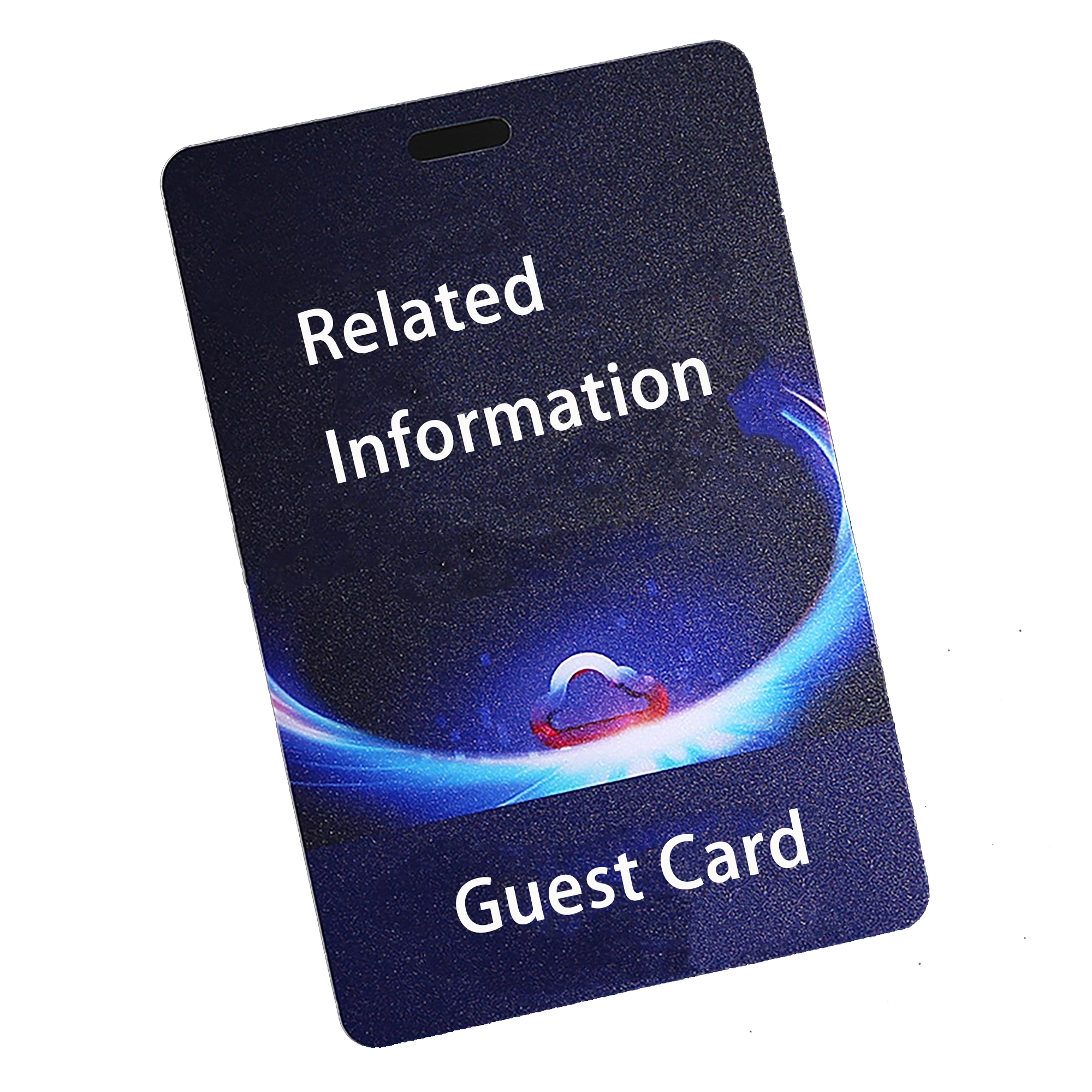 Full color plastic portrait card ID 2