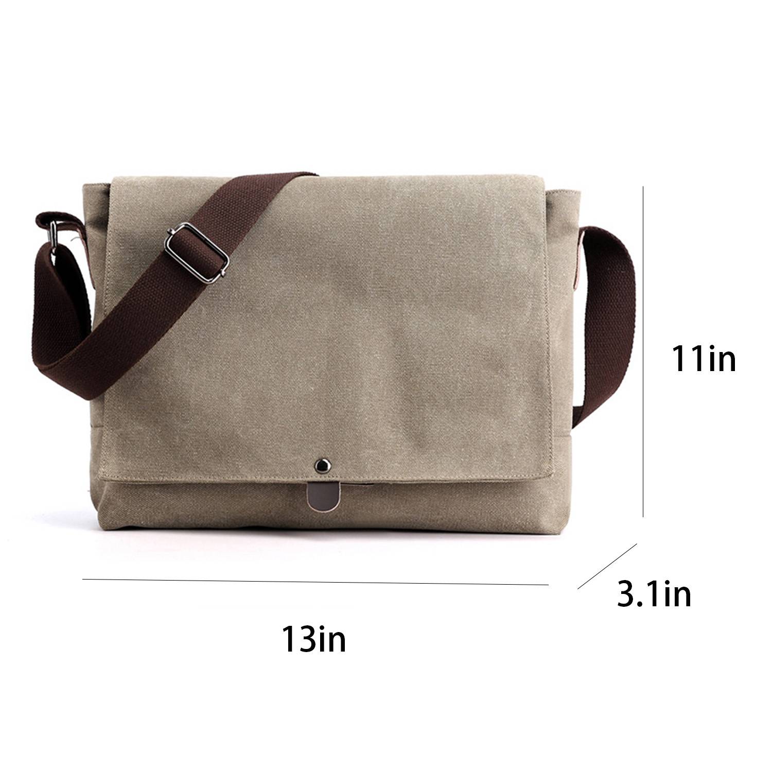 Canvas Cross-Body Bag Fashion Lightweight for Men 2
