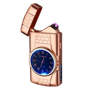 Dual E Arc Lighter With Built In Watch 4