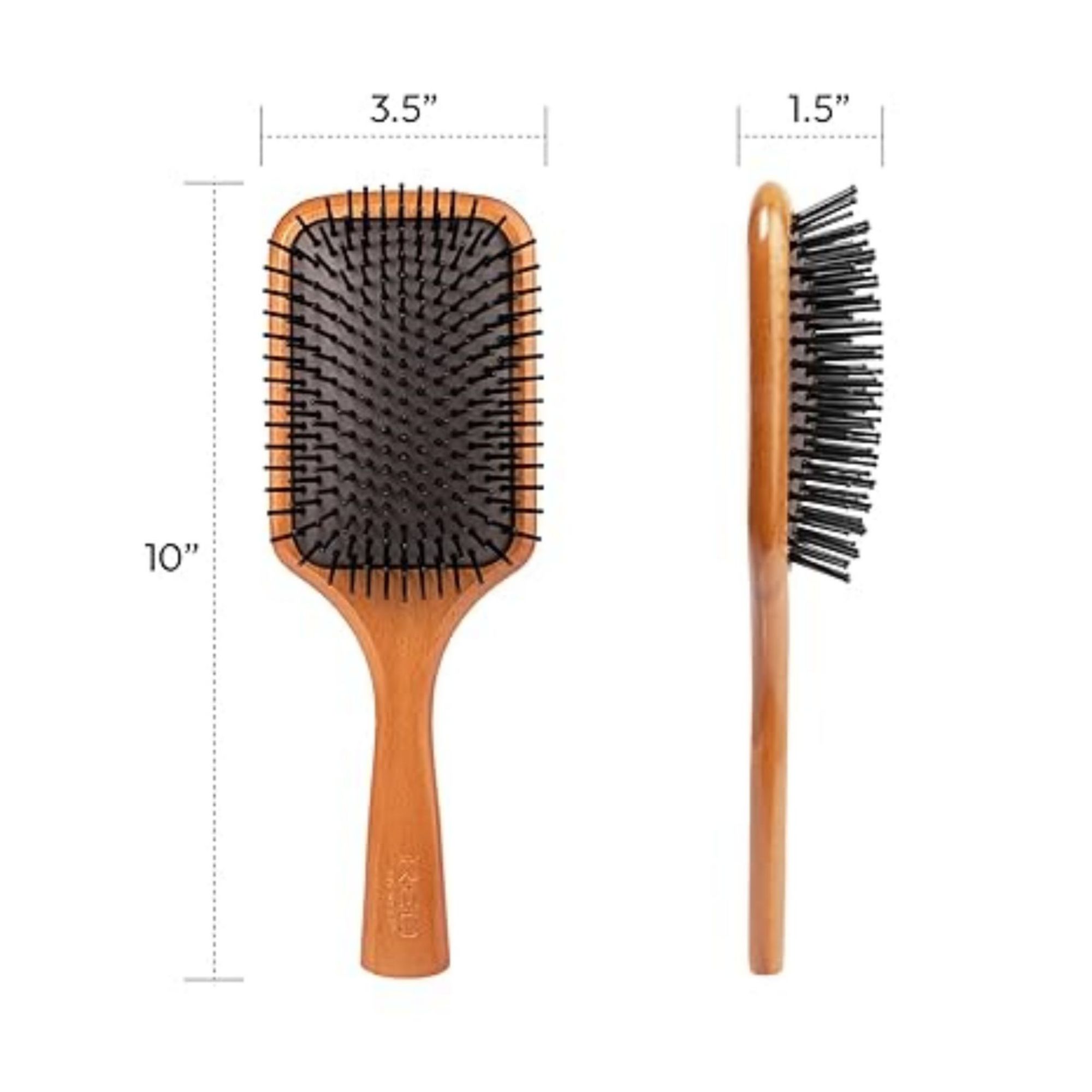 Wooden Paddle Comb 2