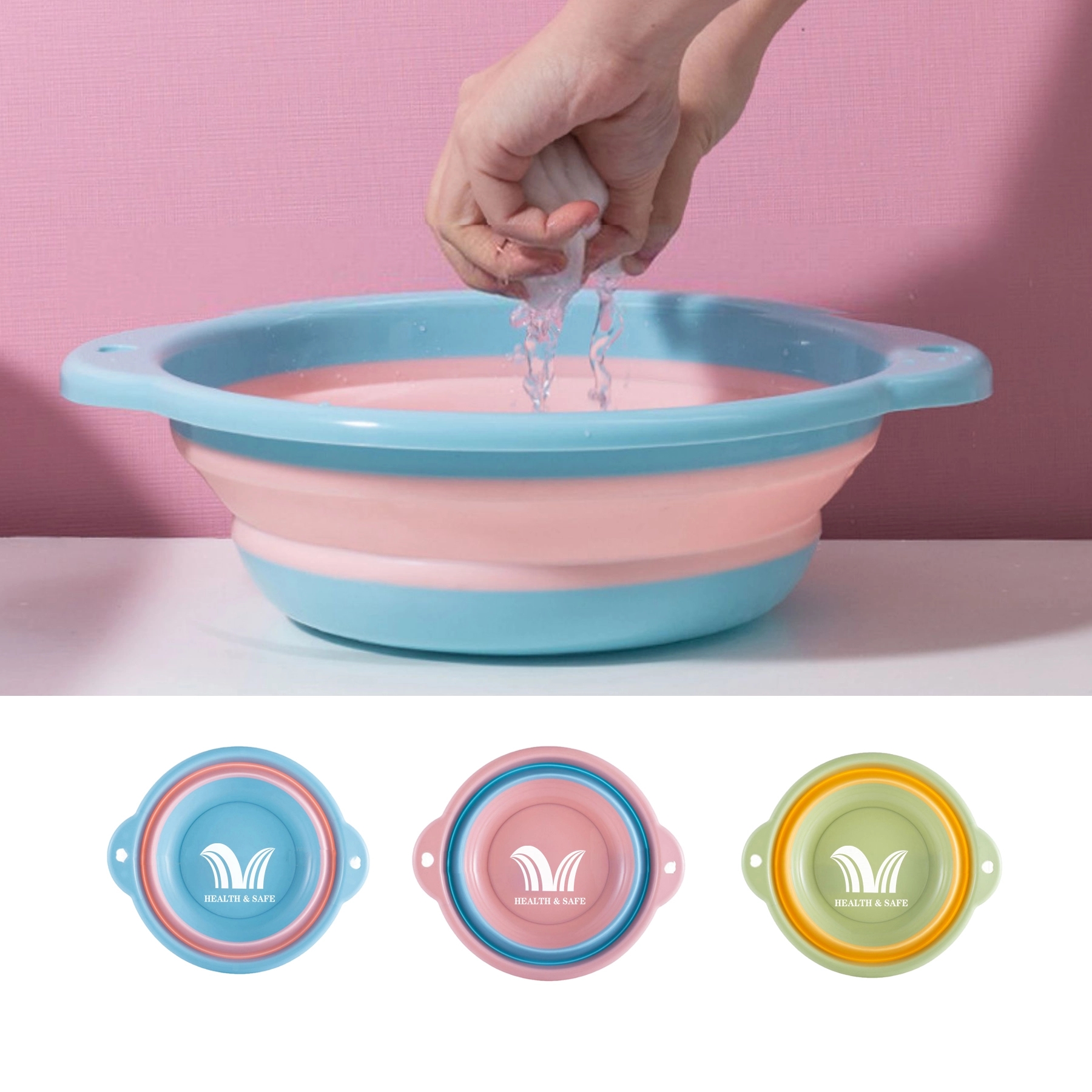 Collapsible Folding Dish Washing Basin 6