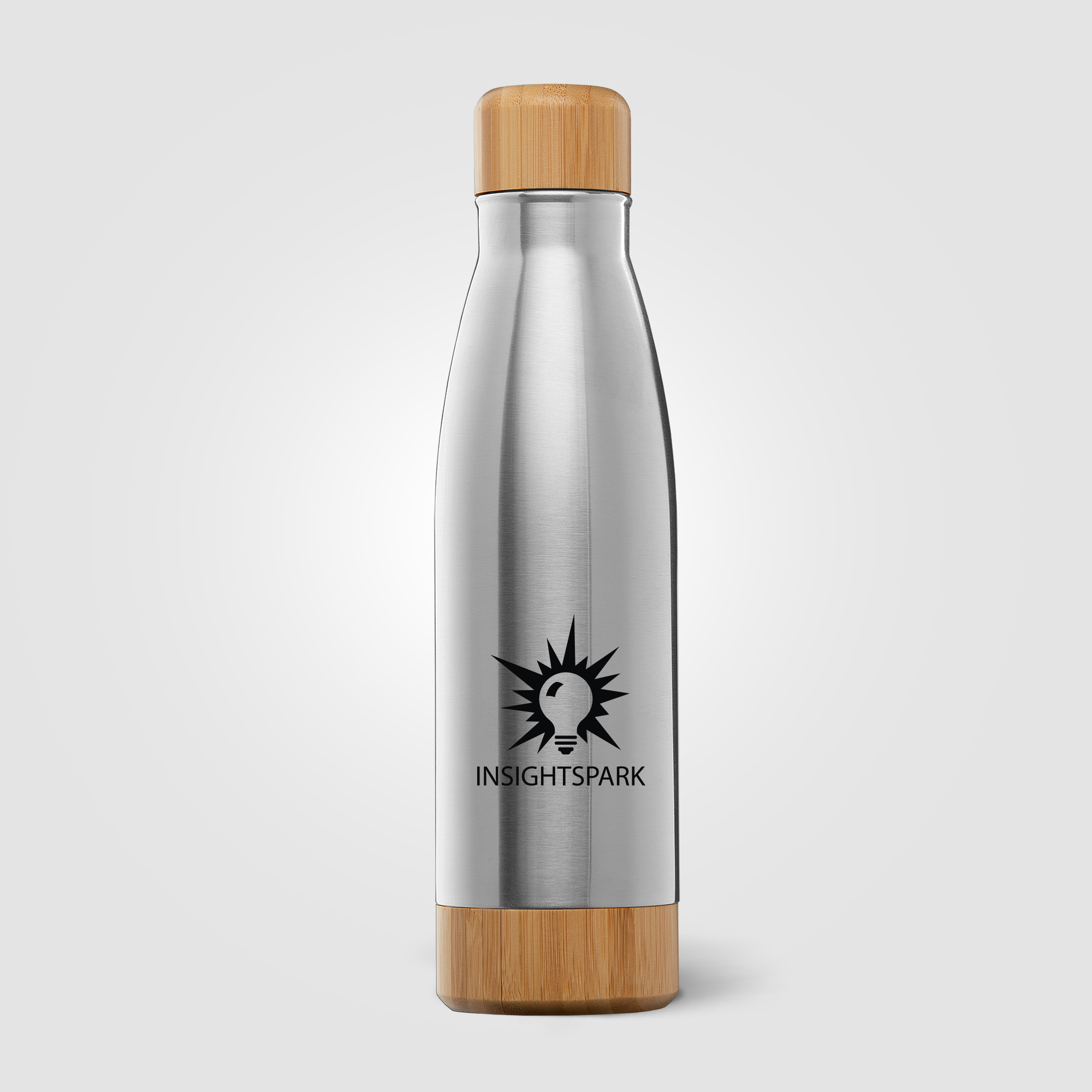 Ibiza Bamboo - 21 oz. Double-Wall Stainless Bottle 23