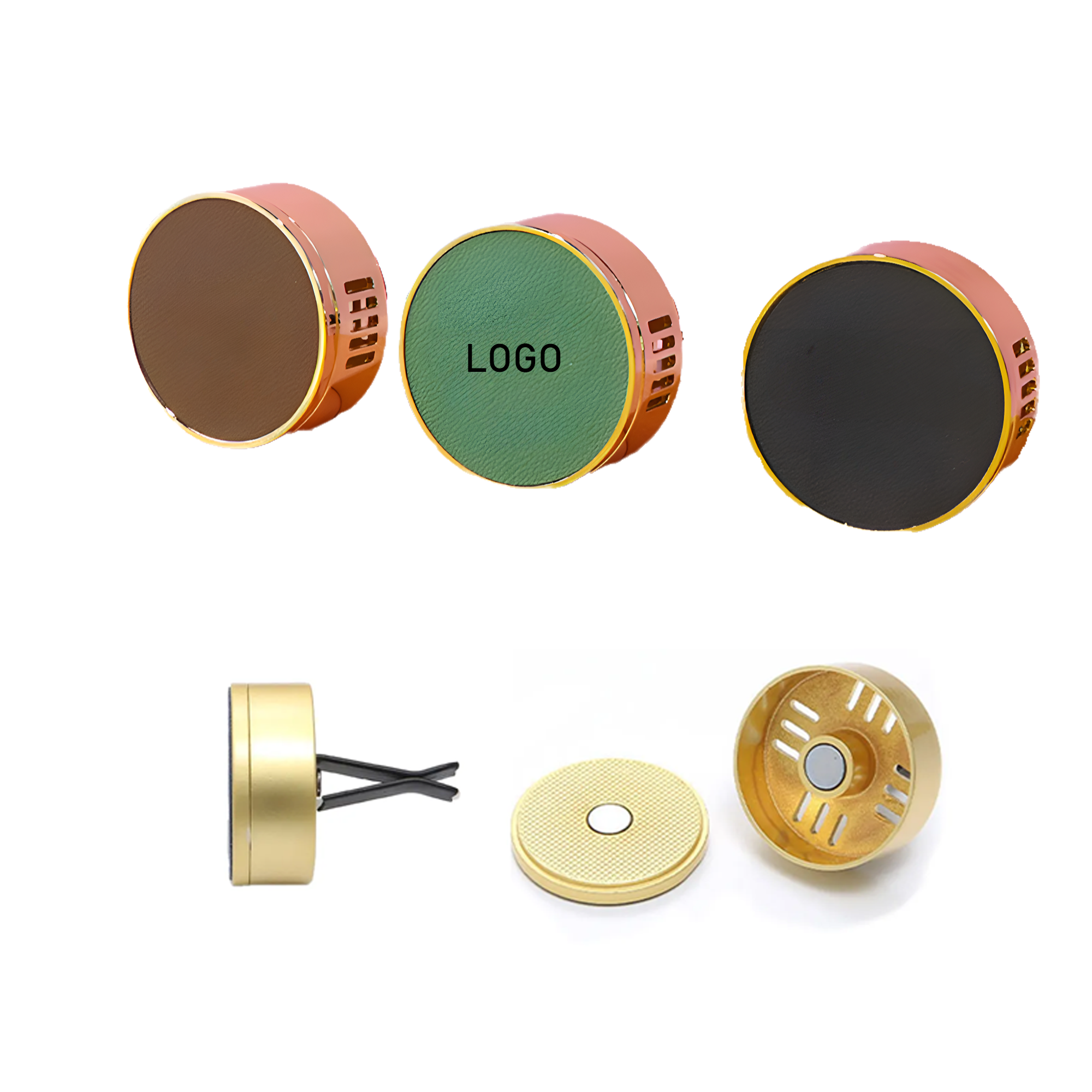 Custom Zinc Alloy Car Aromatherapy Clip 2