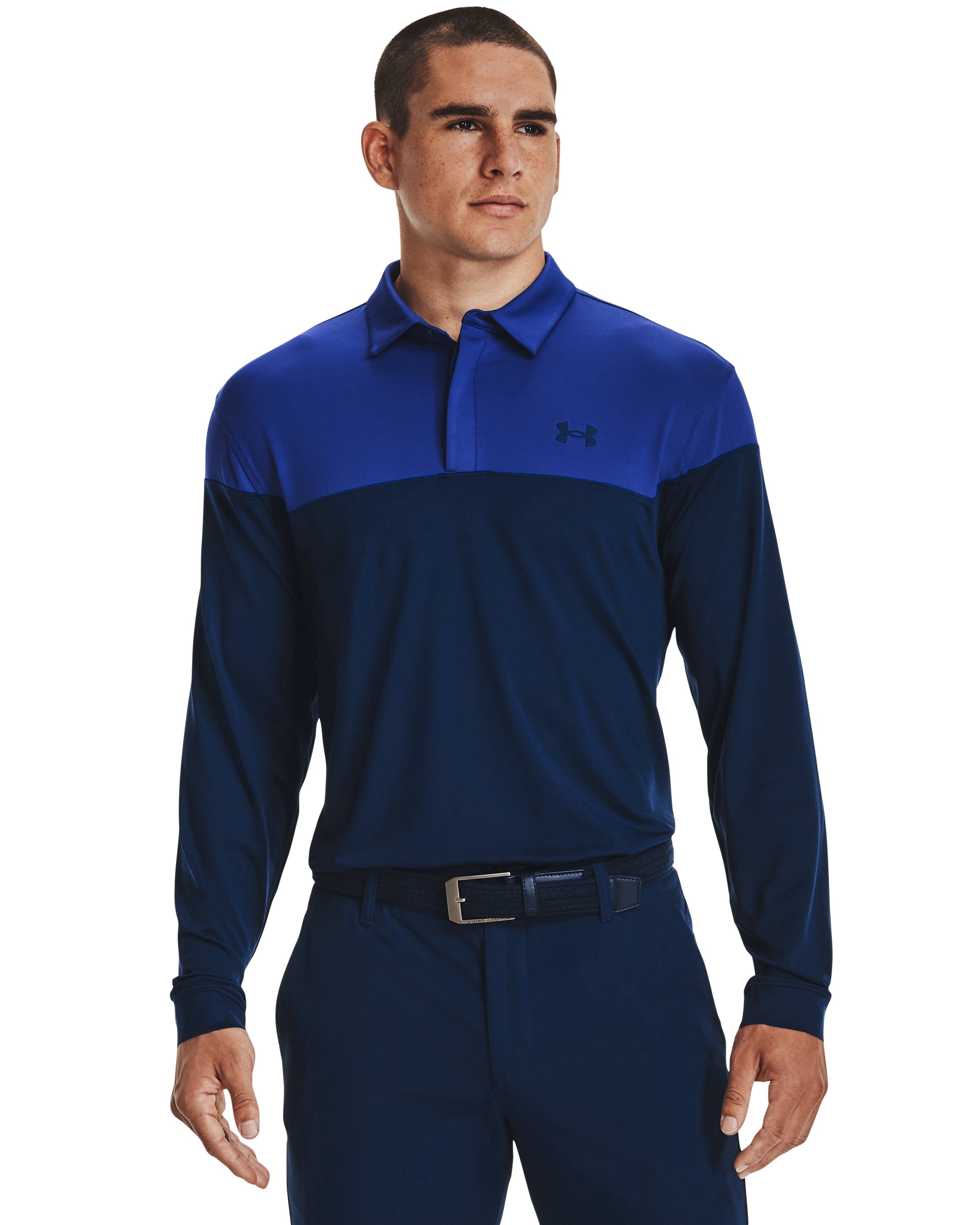 Men's UA Playoff Long Sleeve Playoff Polo 3