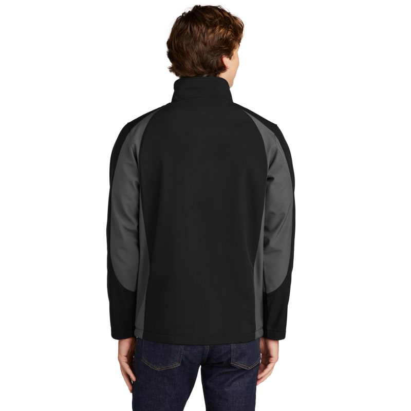 Sport-Tek Colorblock Soft Shell Jacket. 9