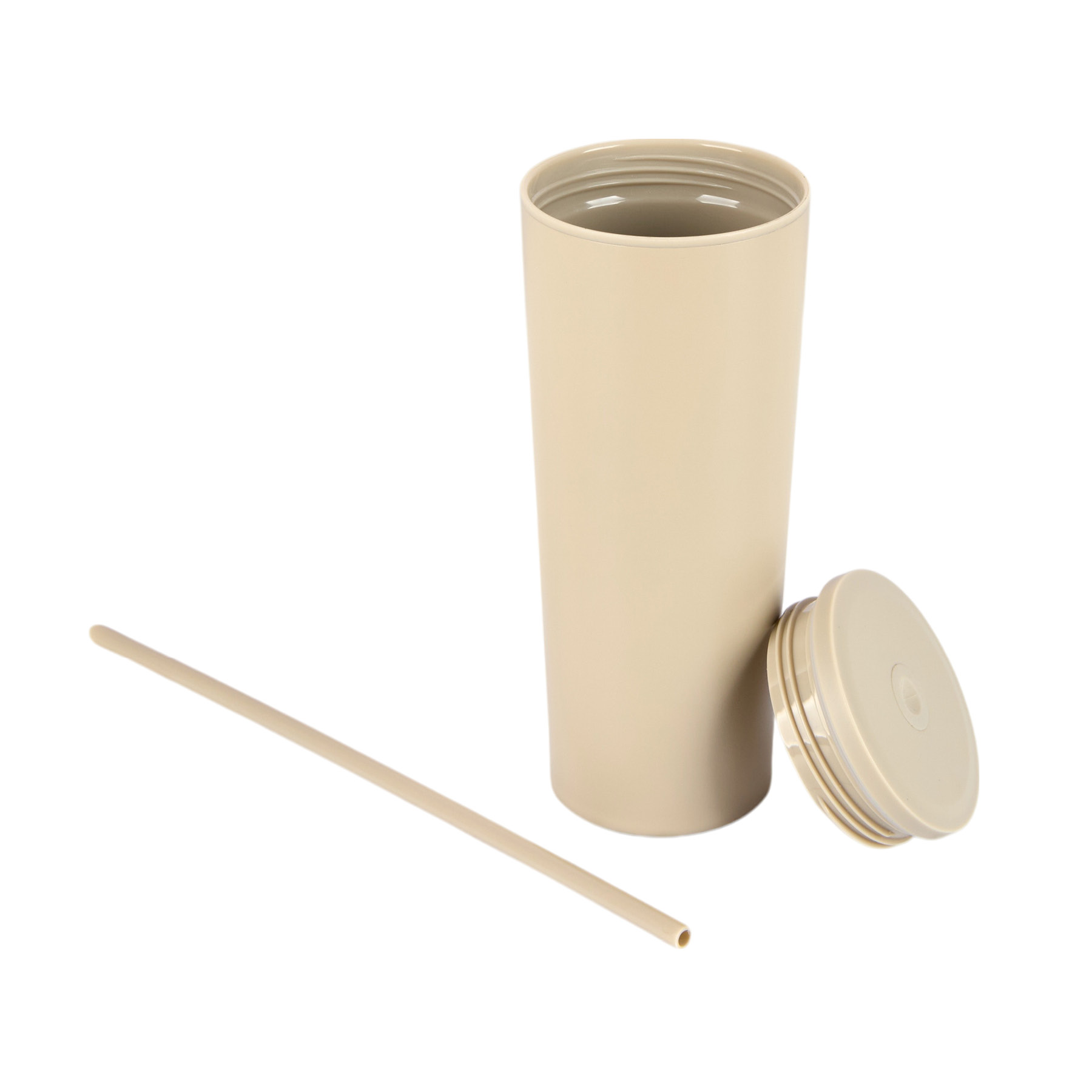 Bayard 24 oz. Double Wall Steel/PP Liner Straw Tumbler 40