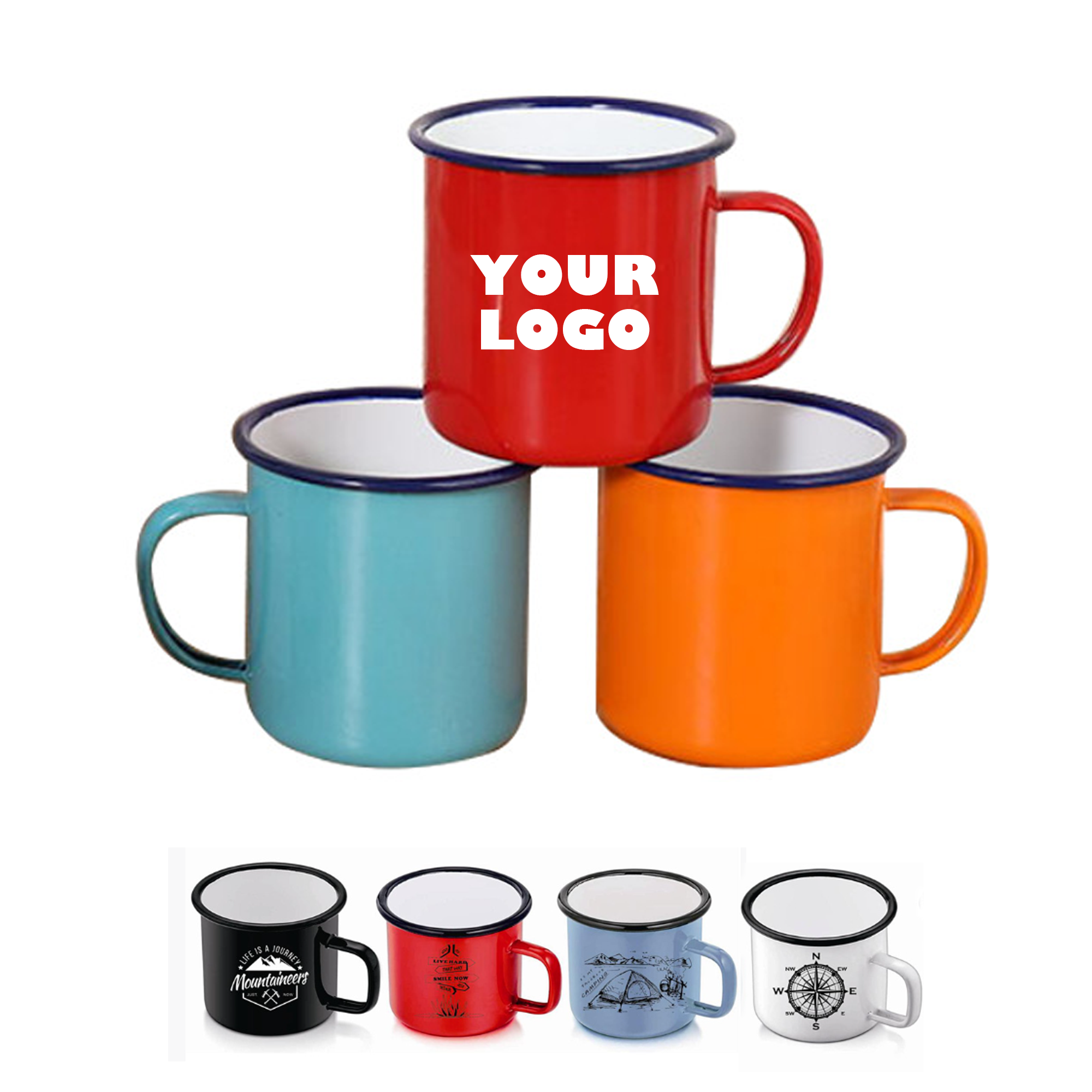 High Temperature Resistant Thickened Enamel Cup 2