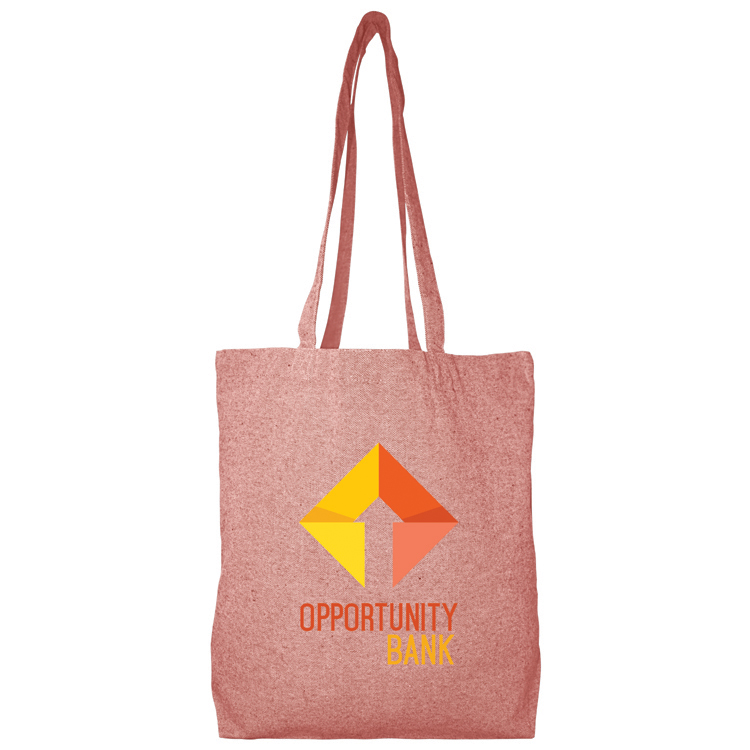Super Sale- Best Selling Red Color Tweed Cotton Tote, custom tote bag with logo imprint 2