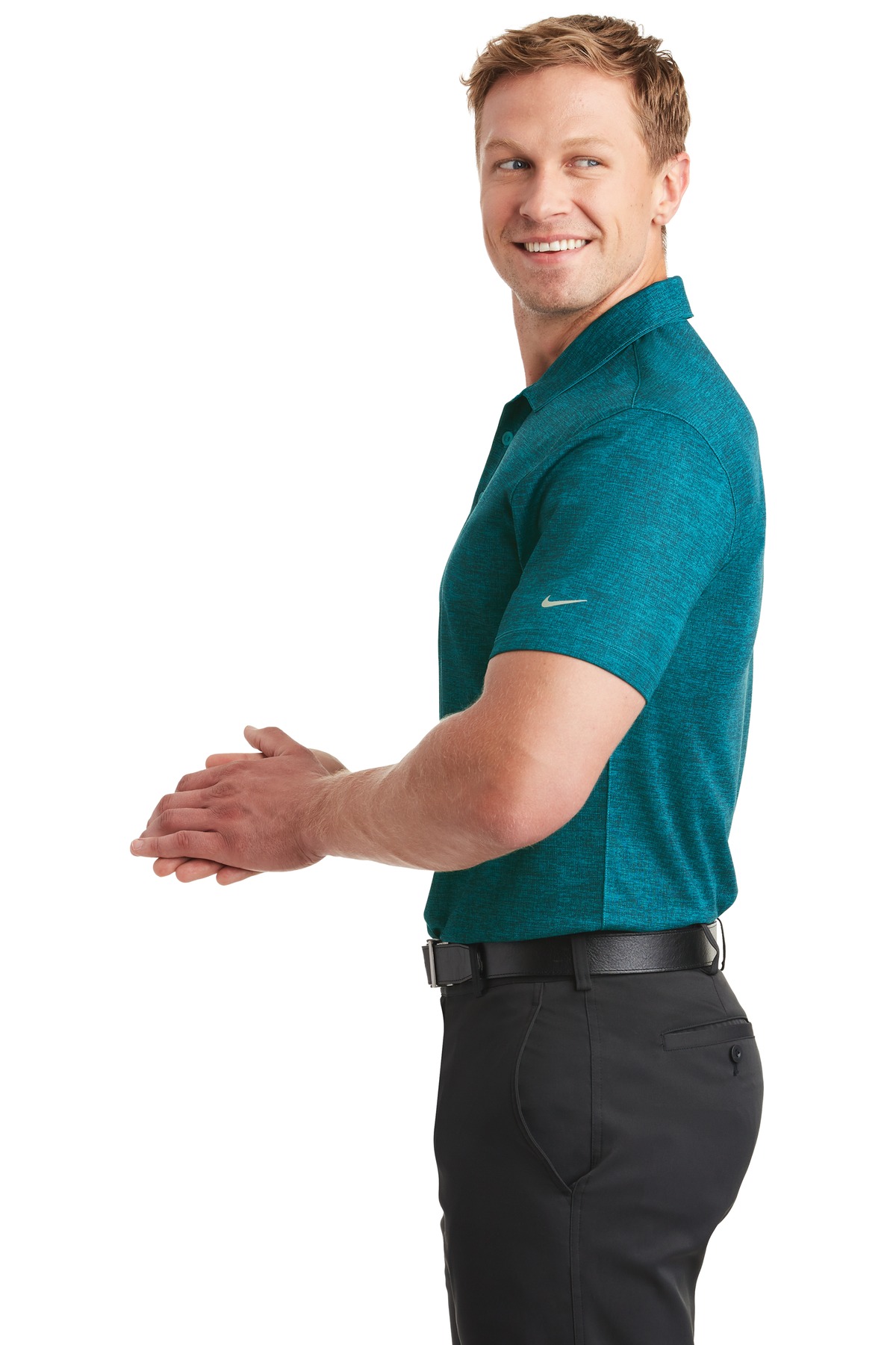 Nike Dri-FIT Crosshatch Polo 18