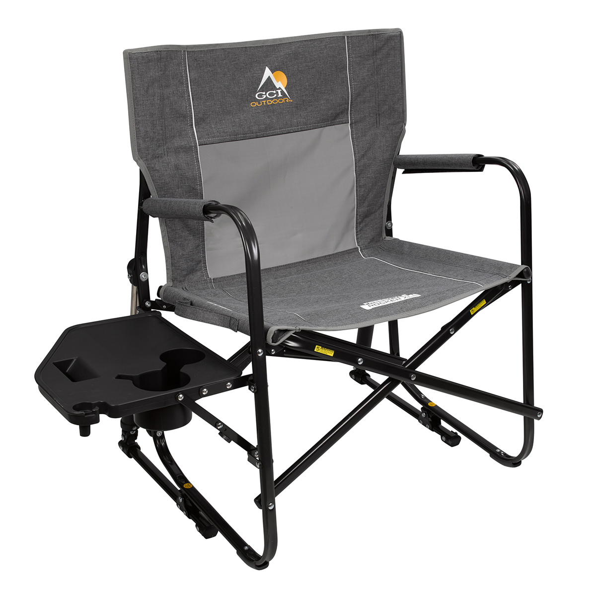 GCI Outdoor Freestyle Rocker XL Chair with Side Table