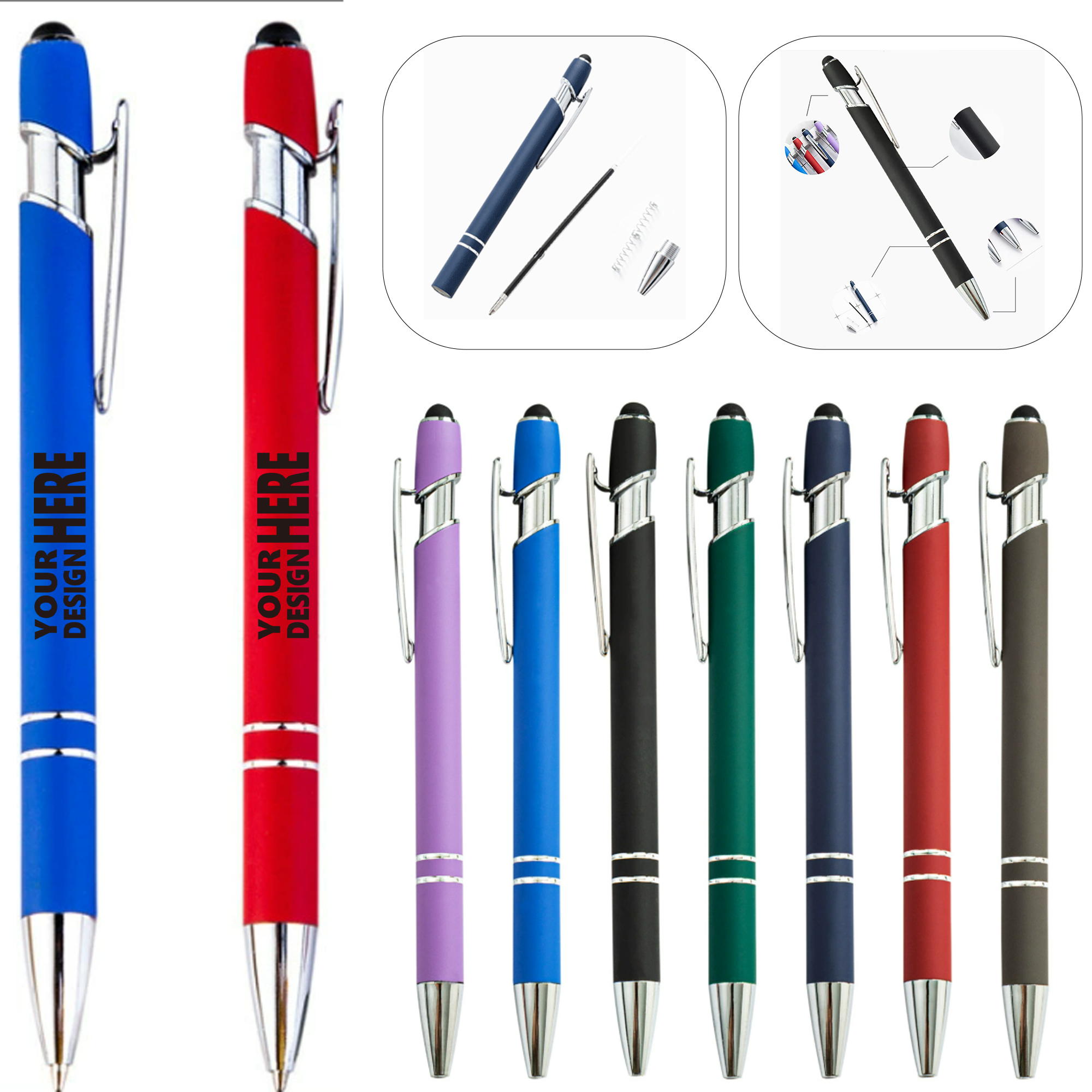 Metal SOFT Stylus Pen 4