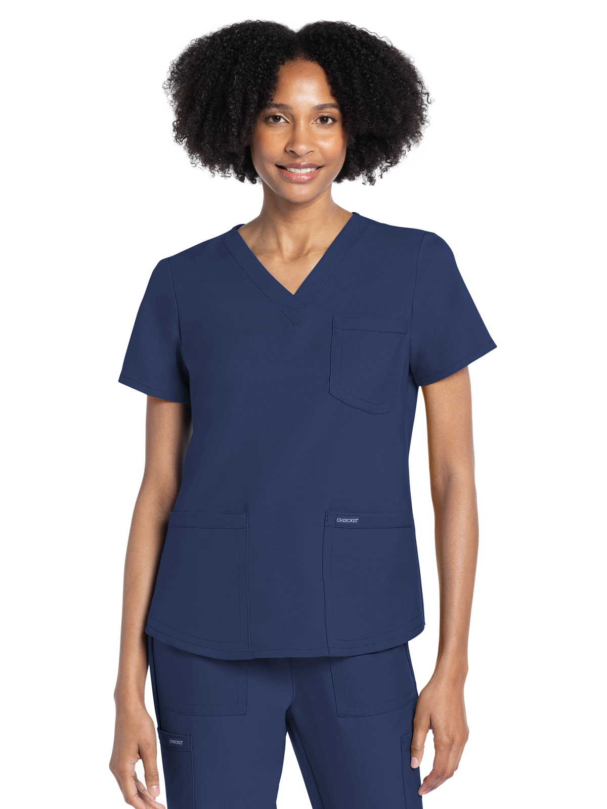 Cherokee - WW Originals Ultra - Women's 3-Pocket V-Neck Top 16