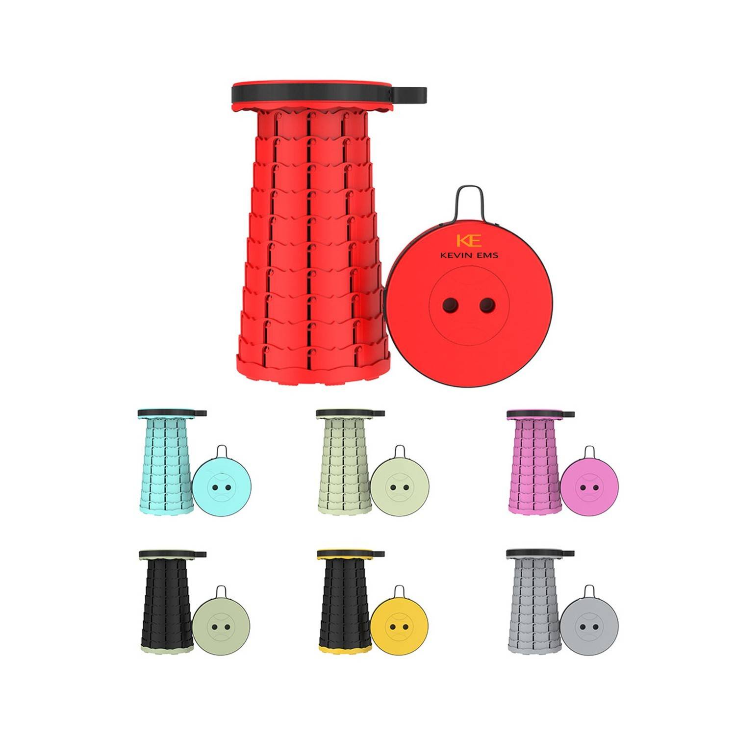 Outdoor Folding Storage Stool 2