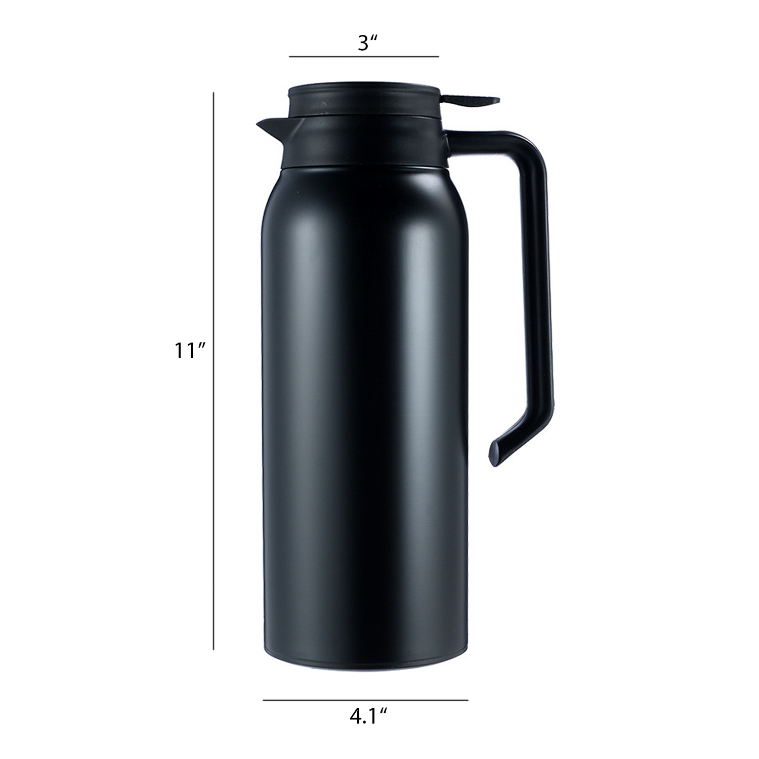 53oz Large Capacity Stainless Steel Thermos Coffee Carafe, custom tumbler with logo imprint 2