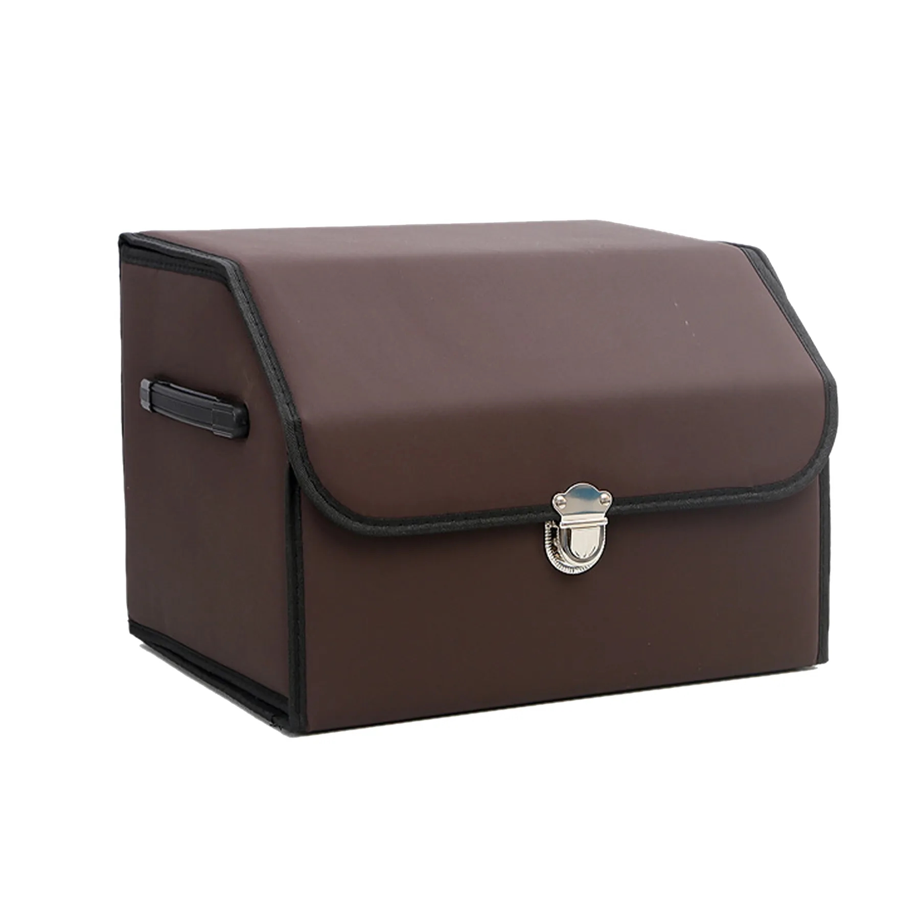 Leather Multifunctional Folding Glove Compartment 5